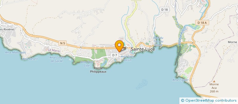 localisation de l'entreprise KACE  SAINTE-LUCE