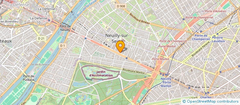 localisation de l'entreprise KACEDIA à NEUILLY-SUR-SEINE