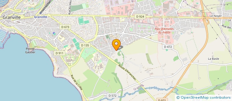 localisation de l'entreprise KACEL  GRANVILLE