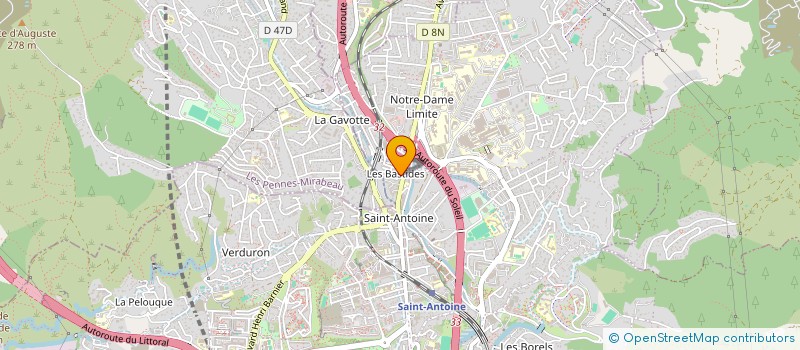 localisation de l'entreprise KACEM à MARSEILLE 15EME