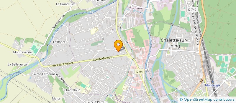 localisation de l'entreprise KACH à CHALETTE-SUR-LOING