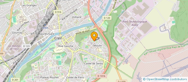 localisation de l'entreprise KACH TER  SERVICE  CREIL