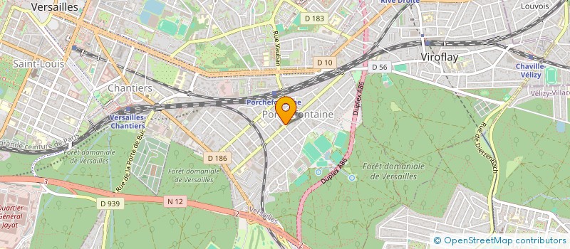 localisation de l'entreprise KACHA à VERSAILLES