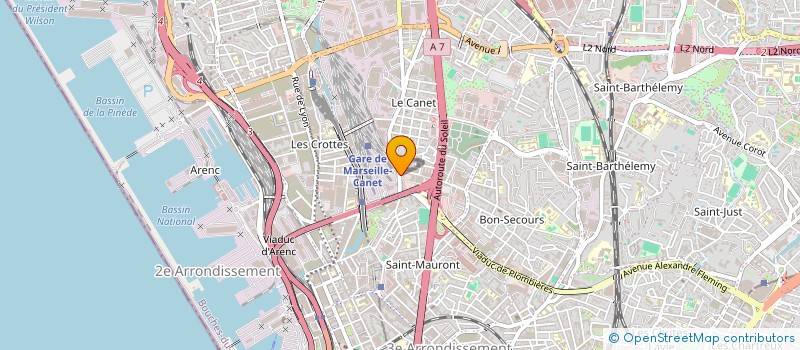 localisation de l'entreprise KACHA PLACO  MARSEILLE