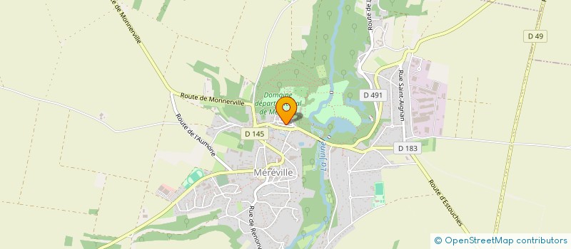 localisation de l'entreprise KACHAN  LE MEREVILLOIS