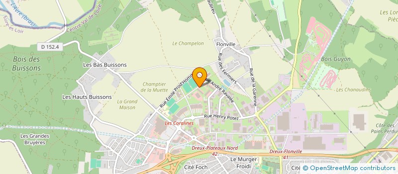 localisation de l'entreprise KACHEBI-GESTION ET SERVICES ADMINISTRATIFS à DREUX
