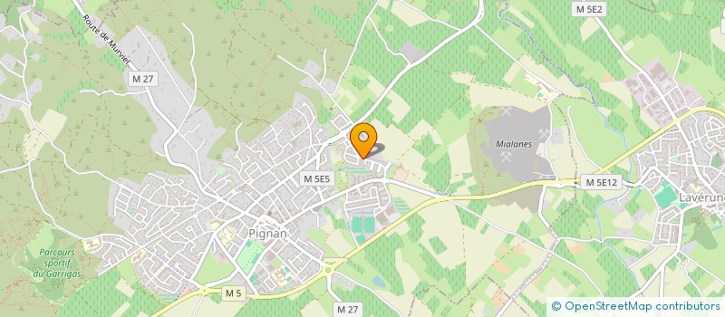 localisation de l'entreprise KACHOU  PIGNAN