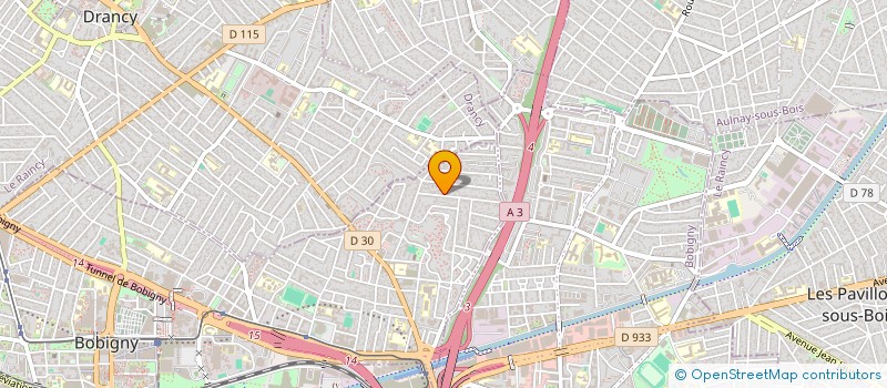 localisation de l'entreprise KACI  BOBIGNY