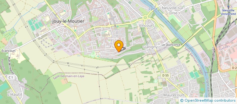 localisation de l'entreprise KACIANS  JOUY-LE-MOUTIER