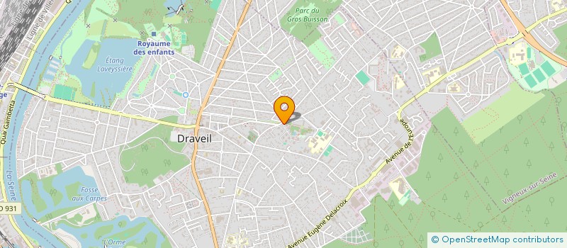 localisation de l'entreprise KACIMENO à DRAVEIL