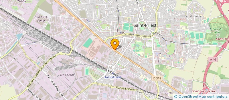 localisation de l'entreprise KACKAR  SAINT-PRIEST