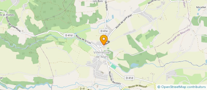 localisation de l'entreprise KACTUS à VILLENEUVE-DE-MARC