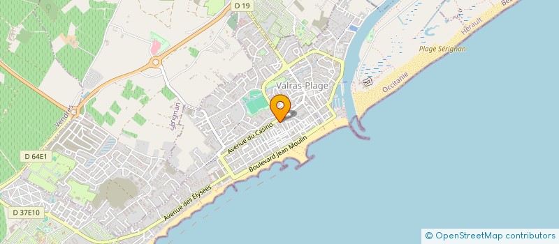 localisation de l'entreprise KACTUS LABS  VALRAS-PLAGE