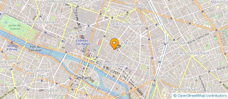 localisation de l'entreprise KAD à PARIS