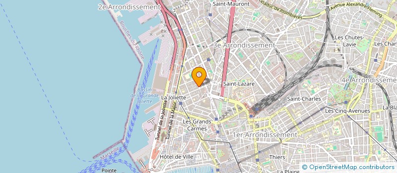 localisation de l'entreprise KAD ALIM à MARSEILLE