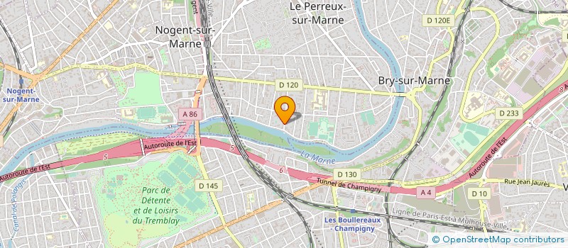 localisation de l'entreprise KAD ENTREPRISE  SAINT-MANDE