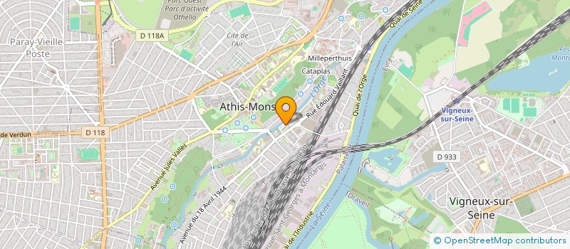 localisation de l'entreprise KAD TRANSPORTS à RIS-ORANGIS