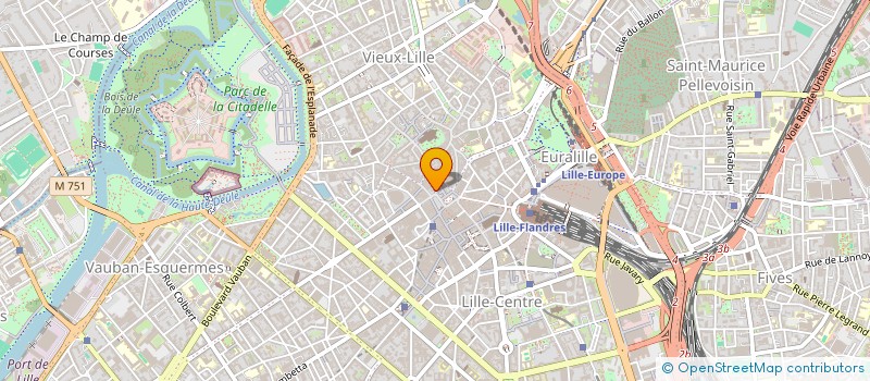 localisation de l'entreprise KADA à LILLE