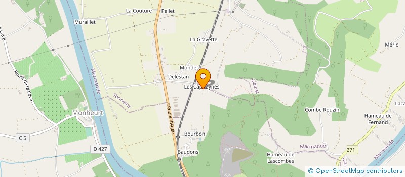 localisation de l'entreprise KADA  NICOLE