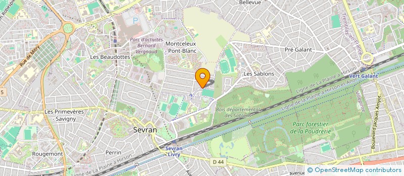 localisation de l'entreprise KADA IMMO  SEVRAN