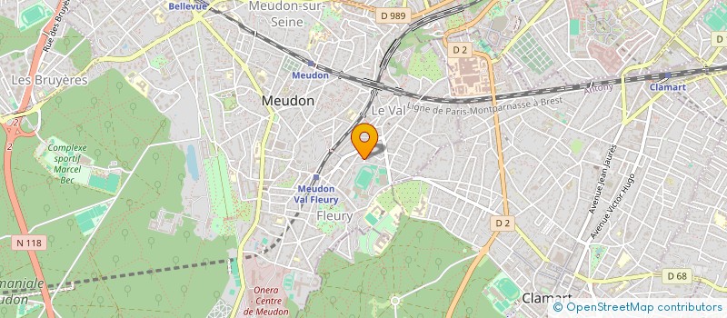 localisation de l'entreprise KADABRA CONSULTING  MEUDON