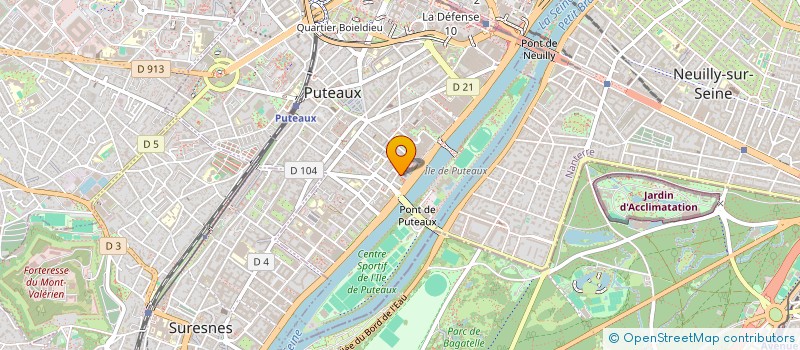 localisation de l'entreprise KADAFA  PUTEAUX