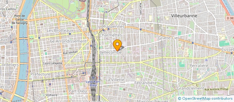 localisation de l'entreprise KADAM à LYON