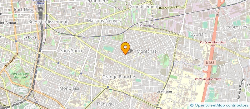 localisation de l'entreprise KADAM S SERVICE à LYON