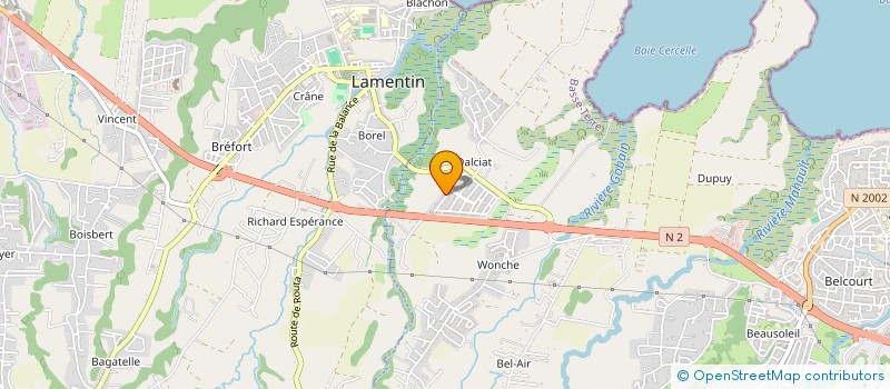 localisation de l'entreprise KADANCE  BAIE-MAHAULT