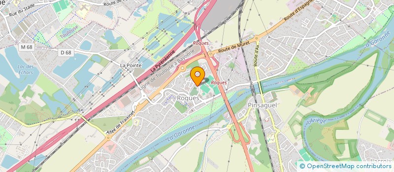 localisation de l'entreprise KADANSE  ROQUES