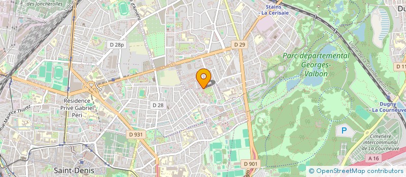 localisation de l'entreprise KADARA à STAINS