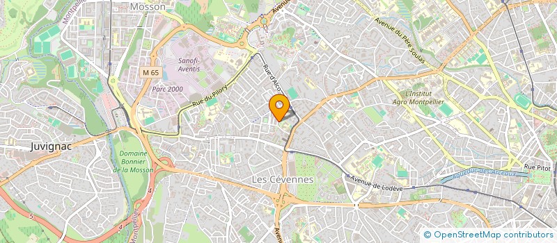 localisation de l'entreprise KADARRI à MONTPELLIER