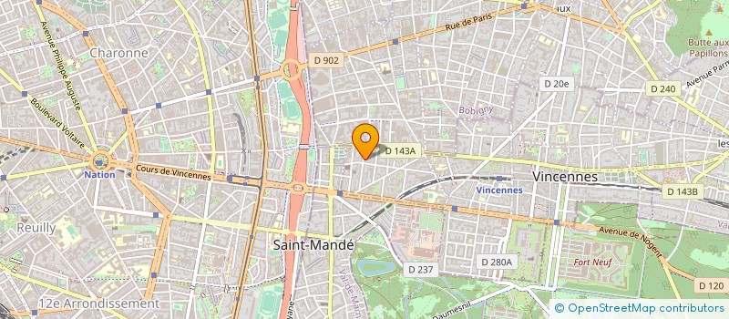 localisation de l'entreprise KADASSA  VINCENNES