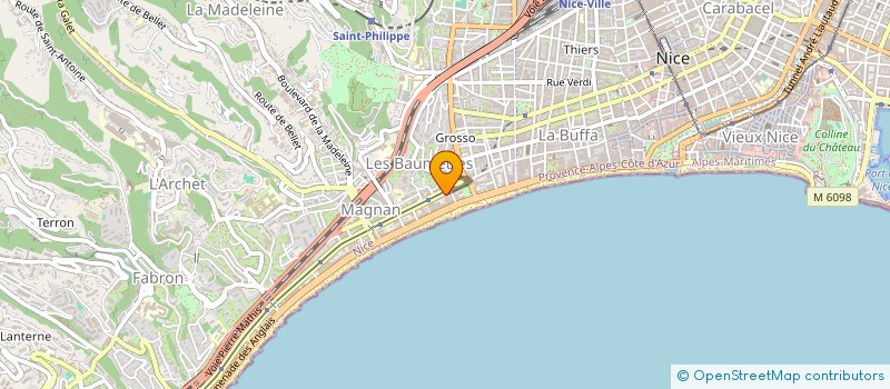 localisation de l'entreprise KADECO à NICE
