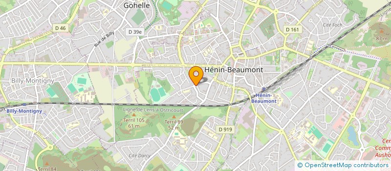 localisation de l'entreprise KADENSHI à HENIN-BEAUMONT
