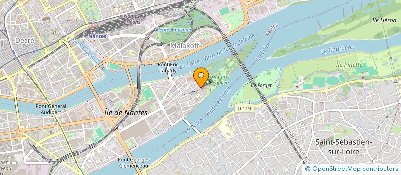 localisation de l'entreprise KADENZ  NANTES