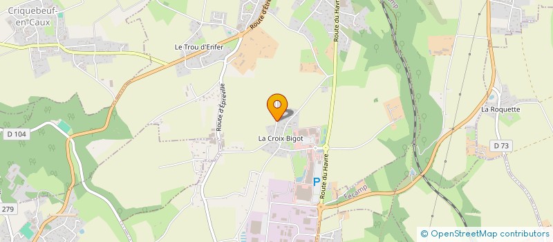 localisation de l'entreprise KADET à SAINT-LEONARD