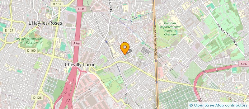 localisation de l'entreprise KADEX  CHEVILLY-LARUE