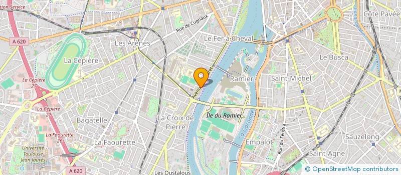 localisation de l'entreprise KADEXE à TOULOUSE