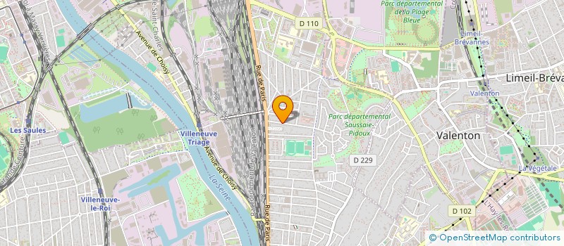 localisation de l'entreprise KADHI  VILLENEUVE-SAINT-GEORGES