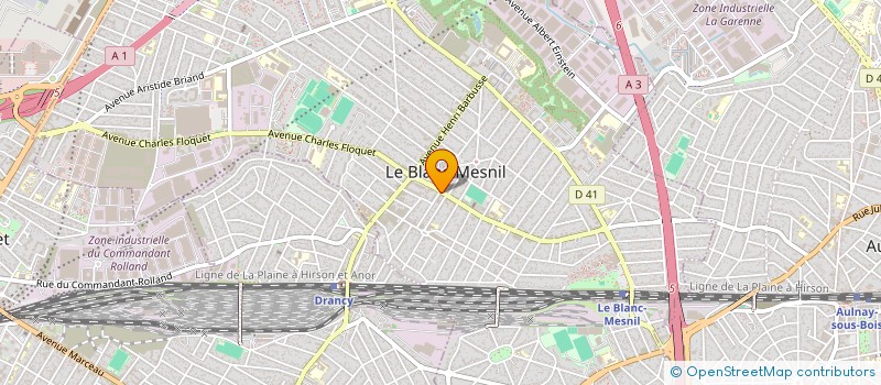 localisation de l'entreprise KADI CAMUS à LE BLANC-MESNIL