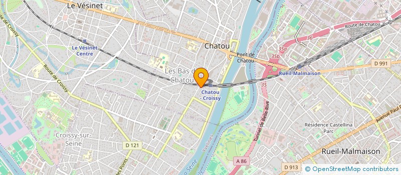 localisation de l'entreprise KADIBIO à CHATOU