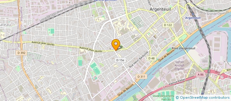 localisation de l'entreprise KADIF KARACTER DIFFUSION à ARGENTEUIL