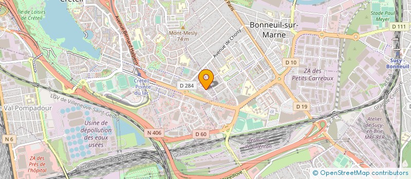 localisation de l'entreprise KADIMA à CRETEIL