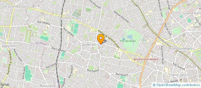 localisation de l'entreprise KADIMA CAUDERAN  BORDEAUX