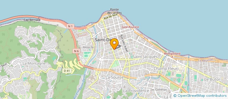 localisation de l'entreprise KADIMO à SAINT-DENIS
