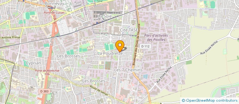 localisation de l'entreprise KADIRELI  VAULX-EN-VELIN