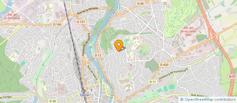 localisation de l'entreprise KADISOL à EPINAL