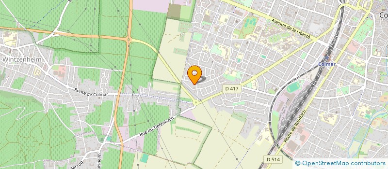 localisation de l'entreprise KADJA HOLDING  COLMAR