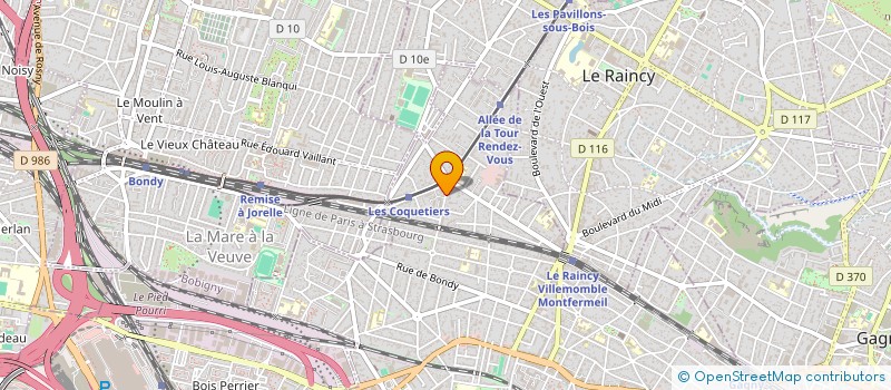 localisation de l'entreprise KADL BATIMENT  VILLEMOMBLE